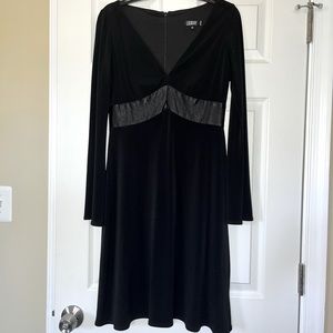 Black Long-sleeve Cocktail Dress